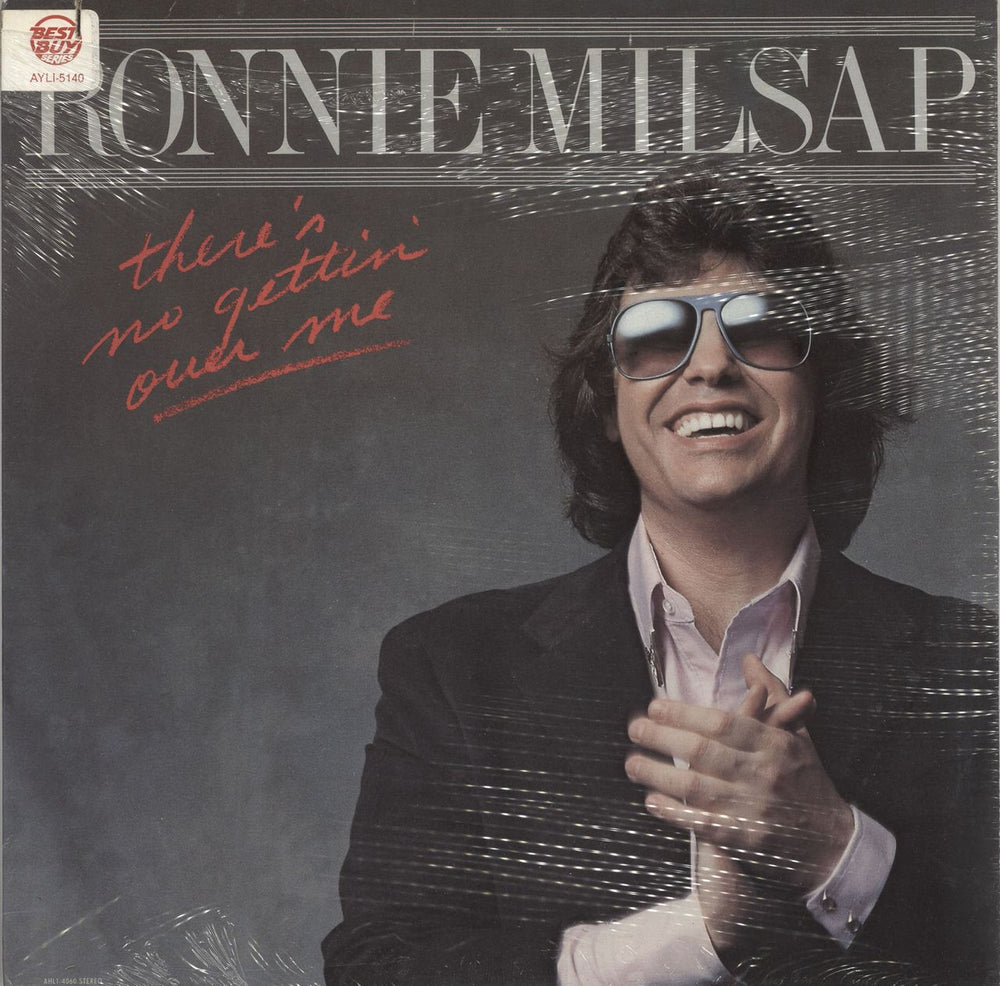 Ronnie Milsap There's No Gettin' Over Me US vinyl LP album (LP record) AYL1-5140