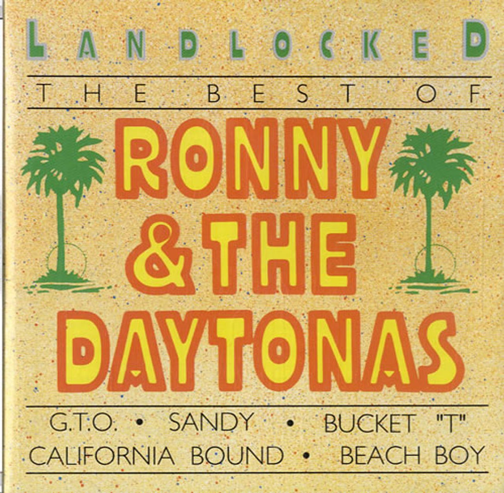 Ronny & The Daytonas Landlocked The Best Of Japanese CD album (CDLP) BVCA2032