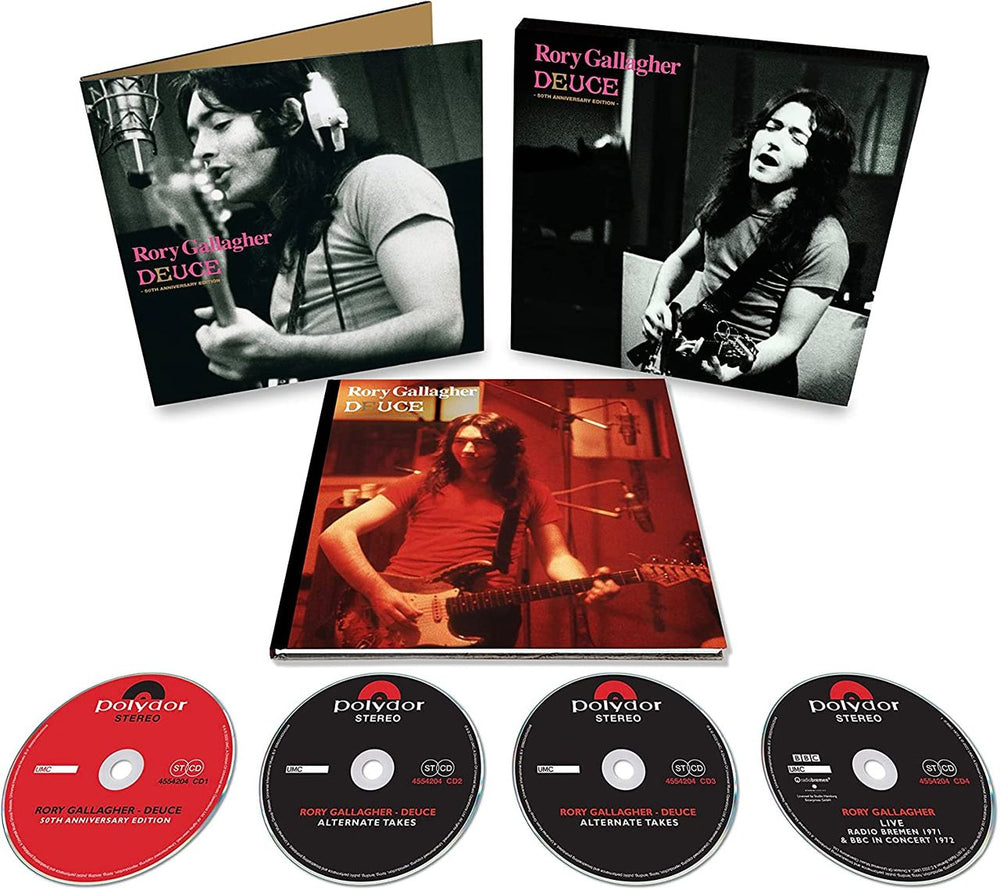 Rory Gallagher Deuce: 50th Anniversary Edition - Sealed UK 4-CD album set ROR4CDE802822