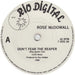 Rose McDowall Don't Fear The Reaper UK 7" vinyl single (7 inch record / 45) RSM07DO745541