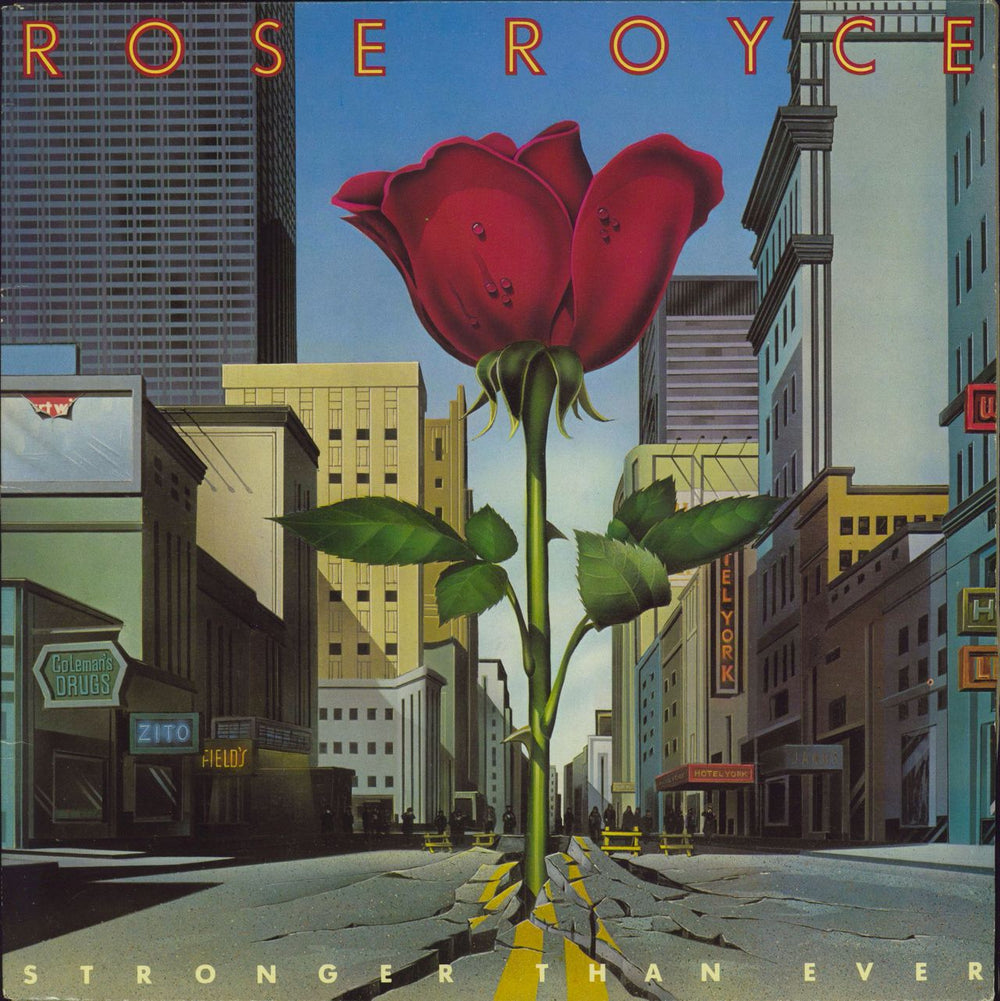 Rose Royce Stronger Than Ever UK vinyl LP album (LP record) EPC85634