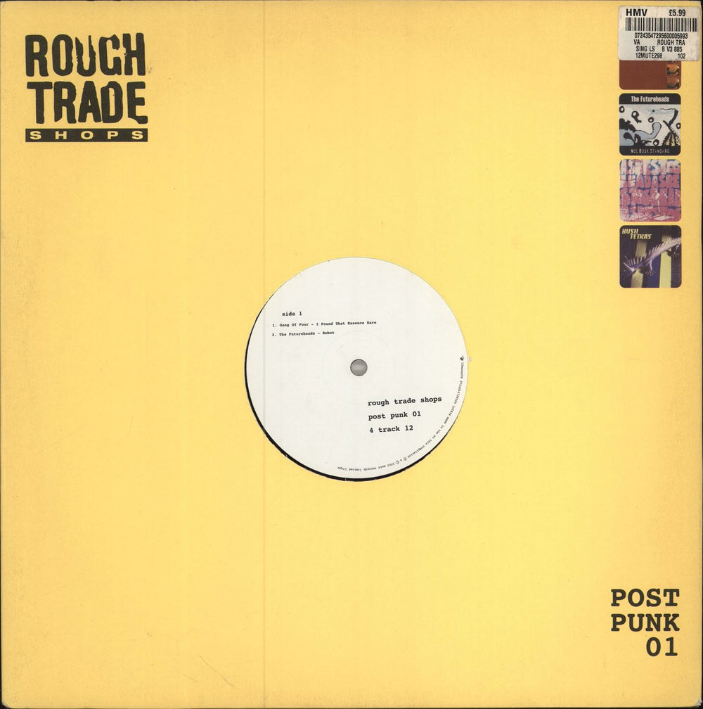 Rough Trade Rough Trade Shops - Post Punk 01 UK 12" vinyl single (12 inch record / Maxi-single) 12MUTE298