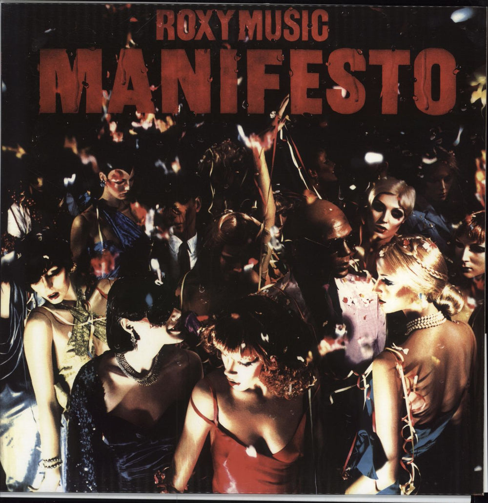 Roxy Music Manifesto - 180 Gram Half Speed Master - Oversized P/S UK vinyl LP album (LP record) ROXYLP6
