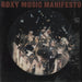 Roxy Music Manifesto + Sleeve UK picture disc LP (vinyl picture disc album) EGPD001