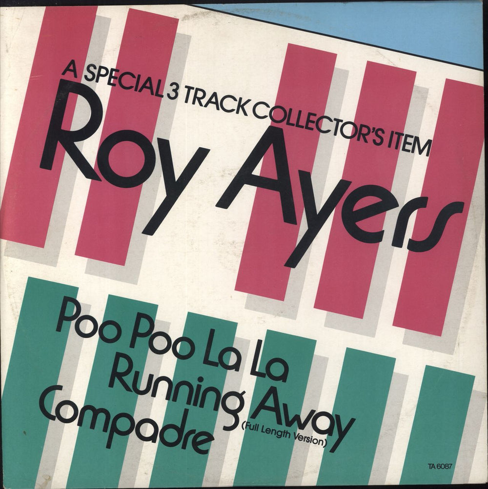 Roy Ayers Poo Poo La La / Running Away / Compadre UK 12" vinyl single (12 inch record / Maxi-single) TA6087