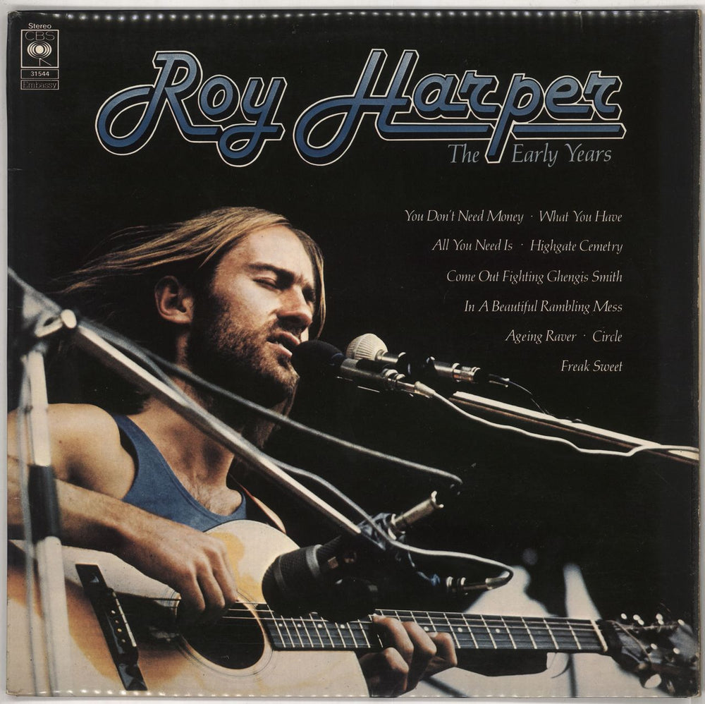 Roy Harper The Early Years - EX UK vinyl LP album (LP record) CBS31544