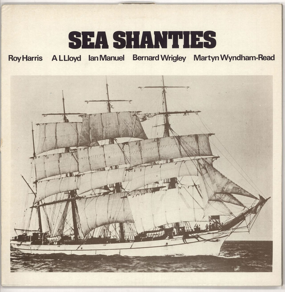 Roy Harris Sea Shanties UK vinyl LP album (LP record) 12TS234