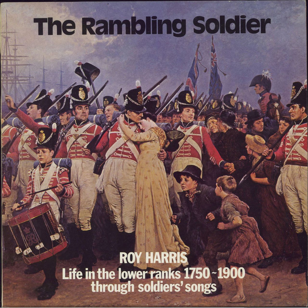 Roy Harris The Rambling Soldier UK vinyl LP album (LP record) FE017