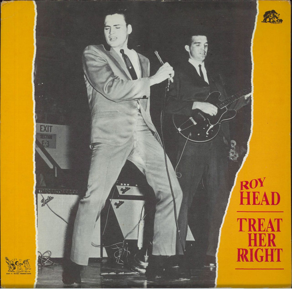 Roy Head & The Traits Treat Her Right German vinyl LP album (LP record) BFX15307