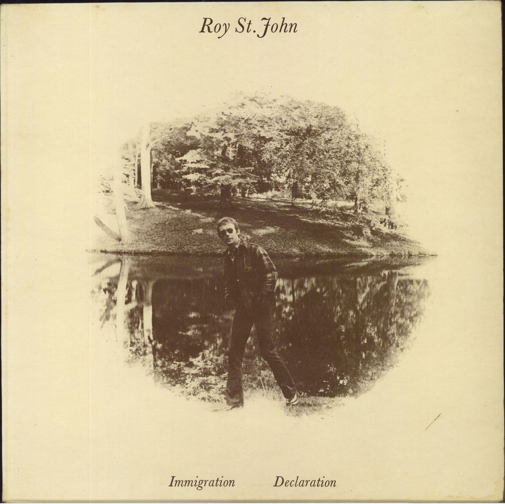 Roy St. John Immigration Declaration - VG UK vinyl LP album (LP record) CA2008