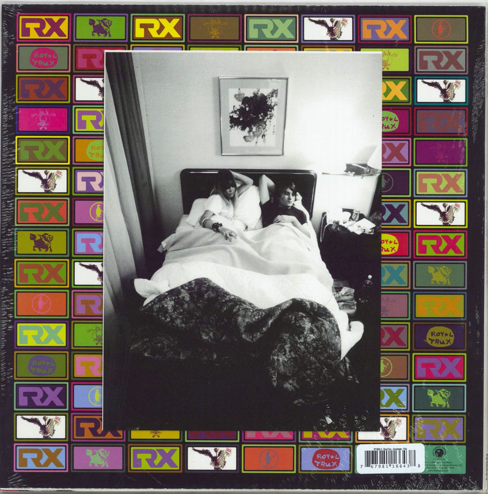 Royal Trux Accelerator - Pink vinyl US vinyl LP album (LP record) 767981166438