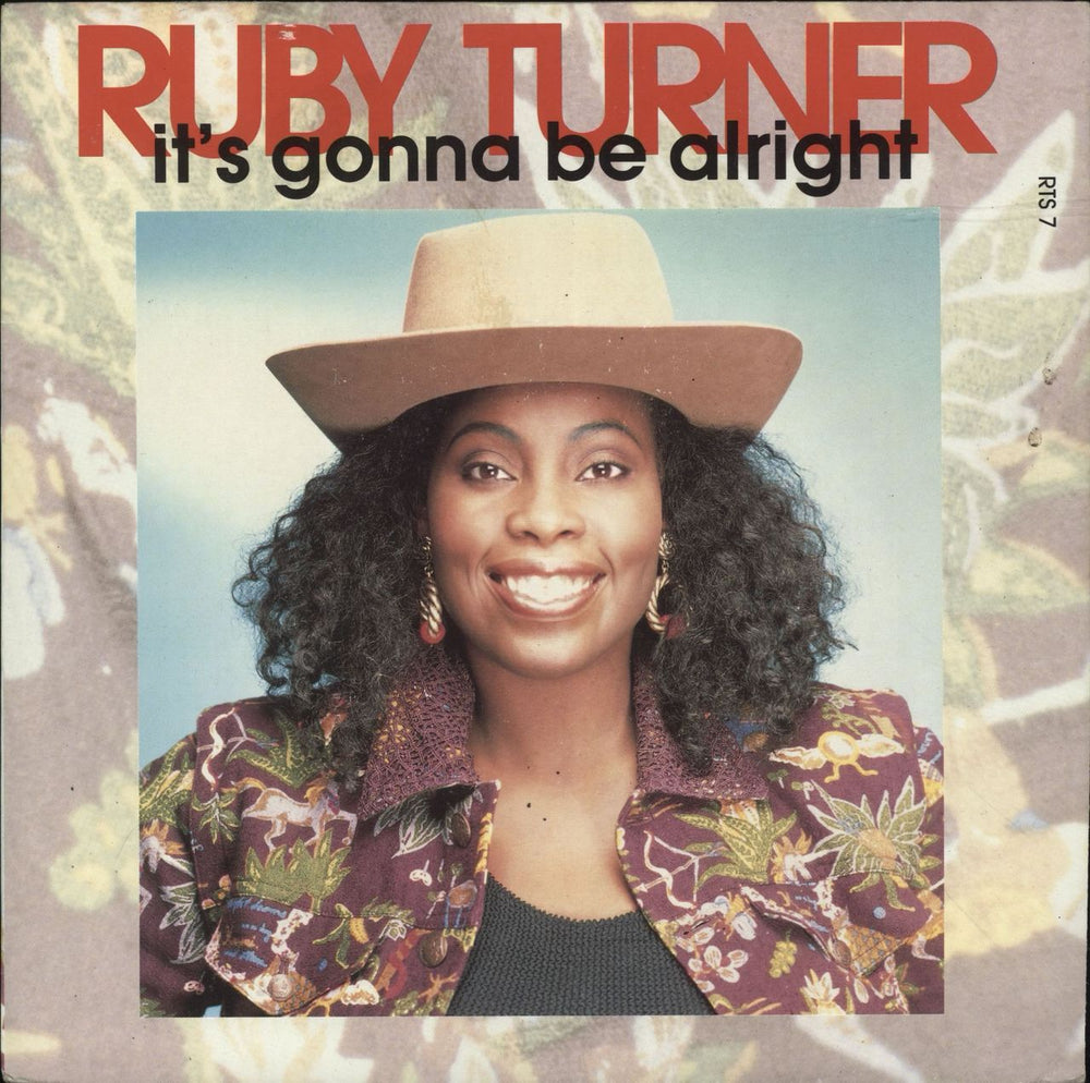 Ruby Turner It's Gonna Be Alright UK 7" vinyl single (7 inch record / 45) RTS7