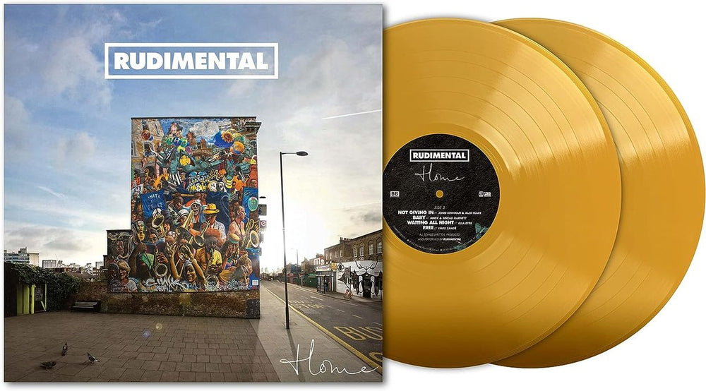 Rudimental Home: 10th Anniversary - Gold Vinyl - Sealed UK 2-LP vinyl record set (Double LP Album) 5054197388651