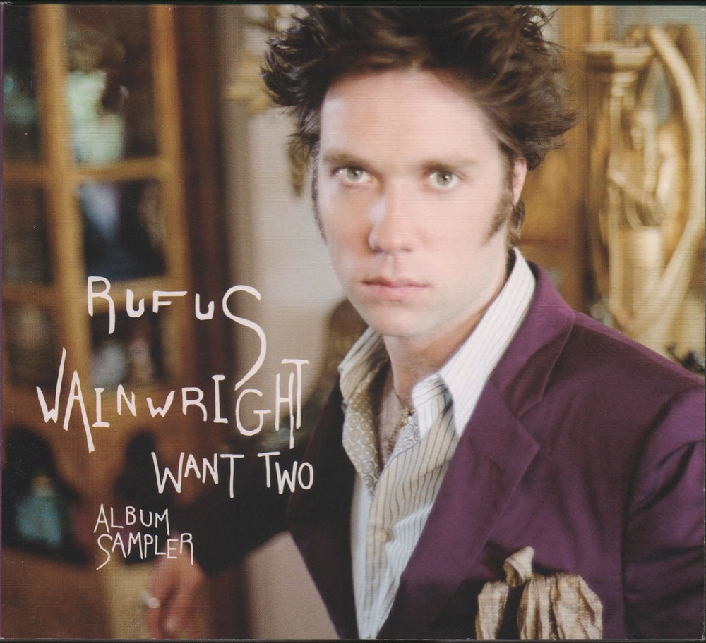 Rufus Wainwright Want Two Sampler UK Promo CD album (CDLP) WANT6