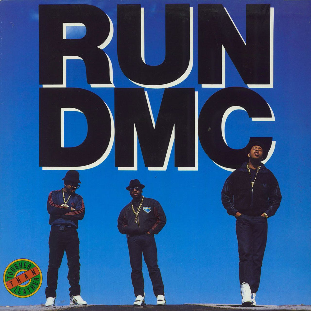 Run DMC Tougher Than Leather Dutch vinyl LP album (LP record) 828070-1