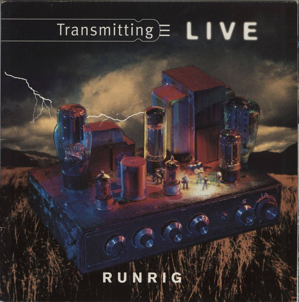 Runrig Transmitting Live UK vinyl LP album (LP record) CHR6090