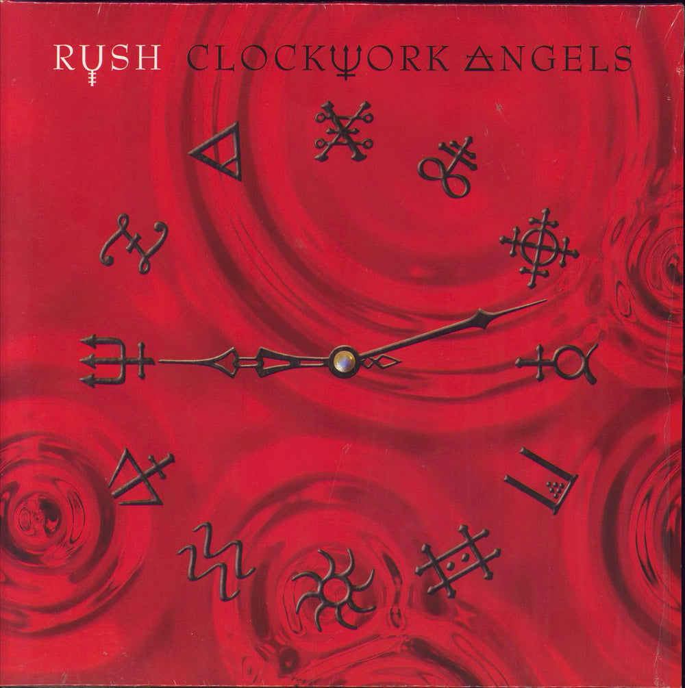 Rush Clockwork Angels - Black Vinyl UK 2-LP vinyl record set (Double LP Album) RRCAR7656-1