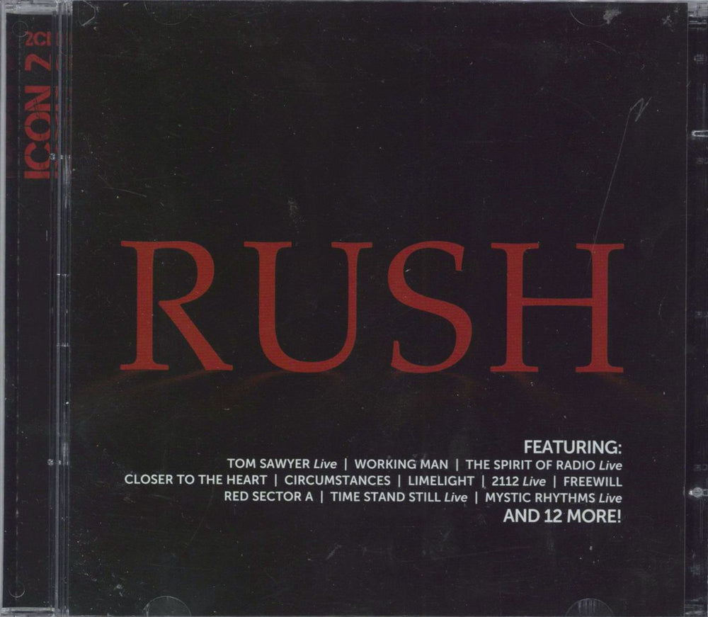 Rush Icon 2 US 2 CD album set (Double CD) B0015674-02