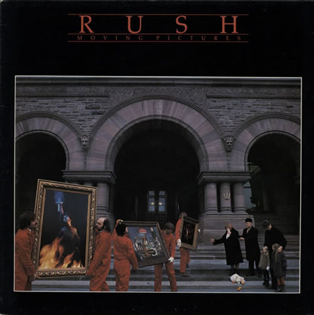 Rush Moving Pictures Dutch vinyl LP album (LP record) 6337160