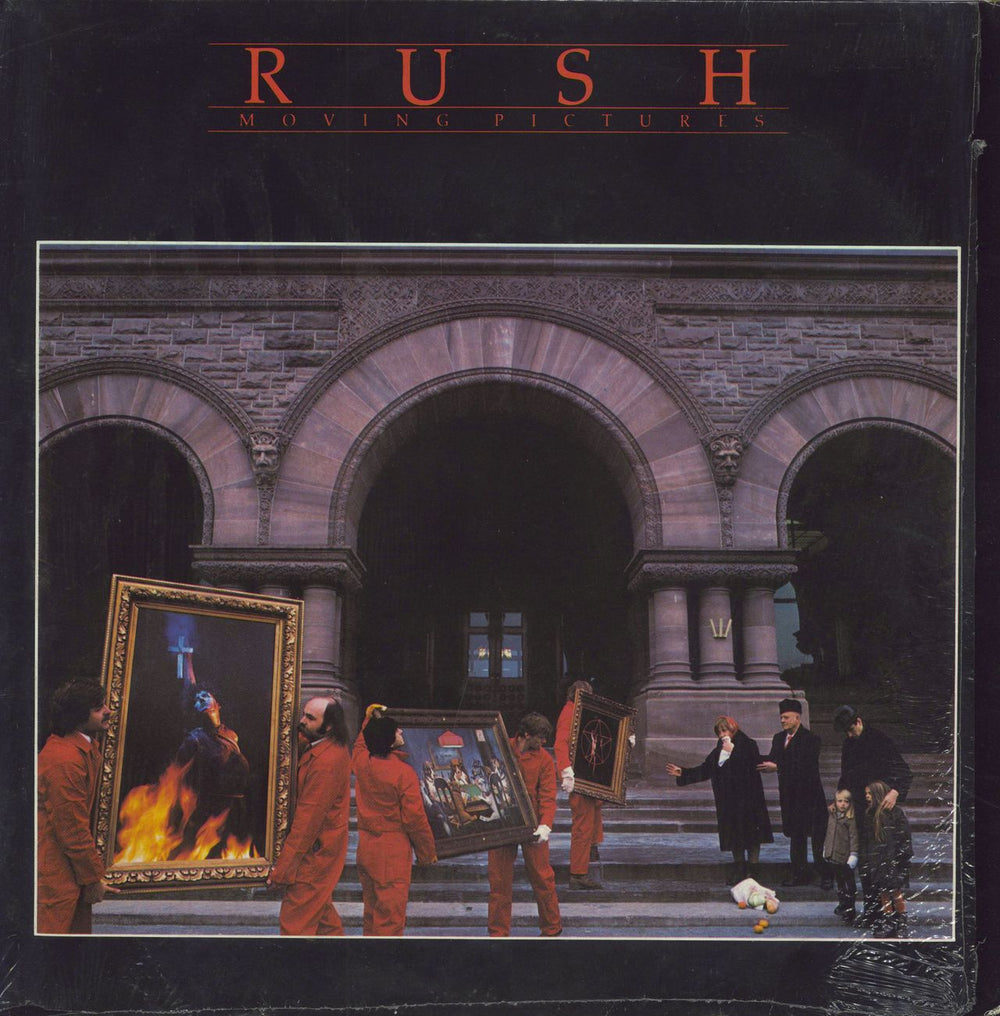 Rush Moving Pictures - EX - shrink UK vinyl LP album (LP record) 6337160