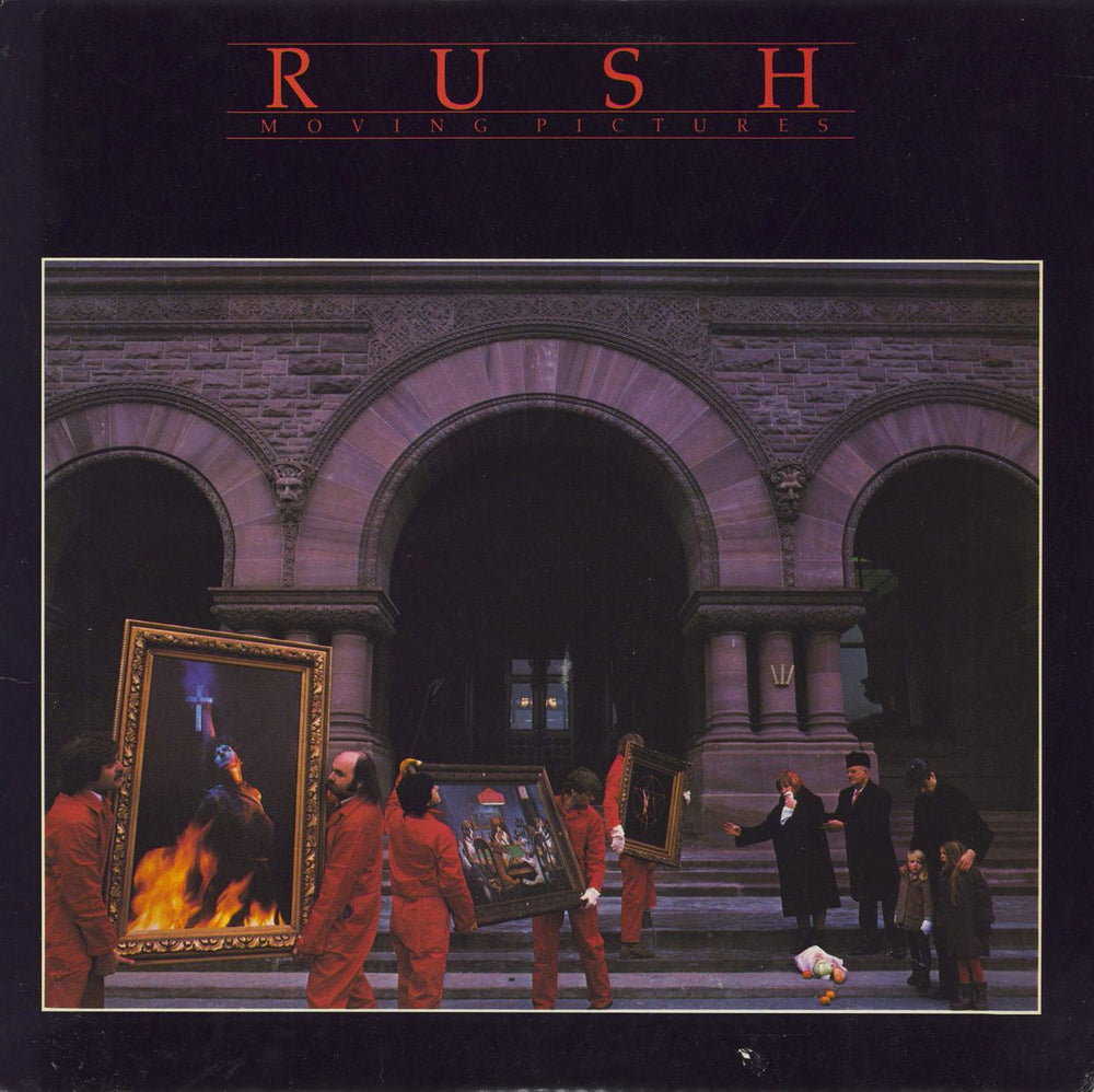 Rush Moving Pictures US vinyl LP album (LP record) SRM-1-4013