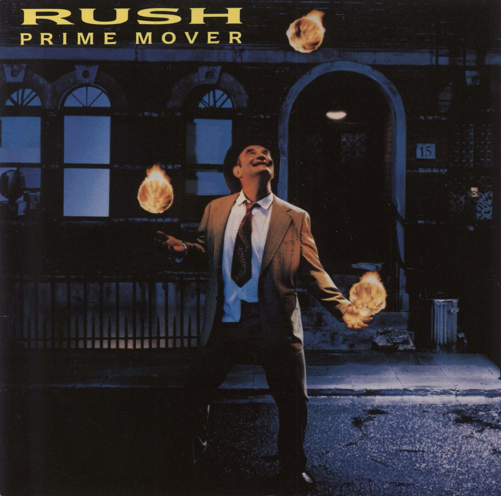 Rush Prime Mover - Black Vinyl - Glossy UK 7" vinyl single (7 inch record / 45) RUSH14