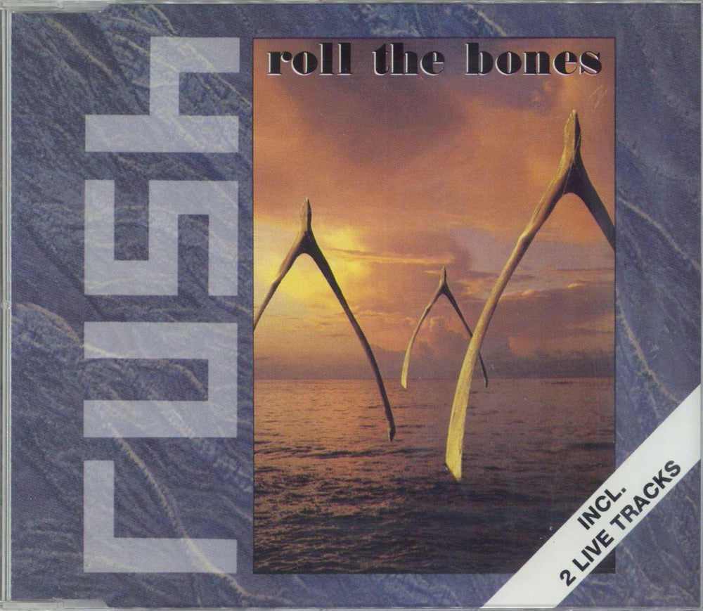 Rush Roll The Bones German Promo CD single (CD5 / 5") 7567-85929-2