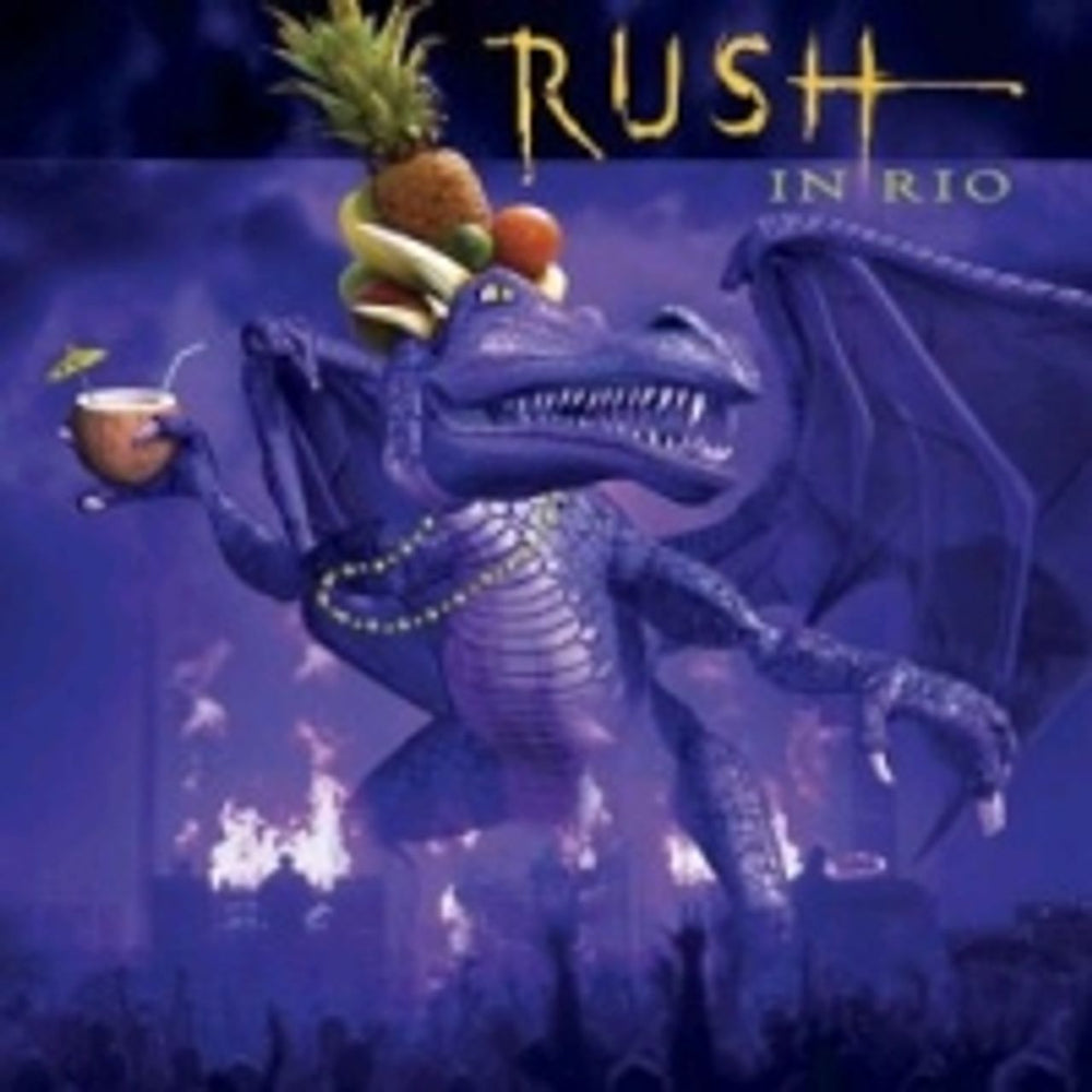 Rush Rush In Rio UK 3-CD album set (Triple CD) 7567836722