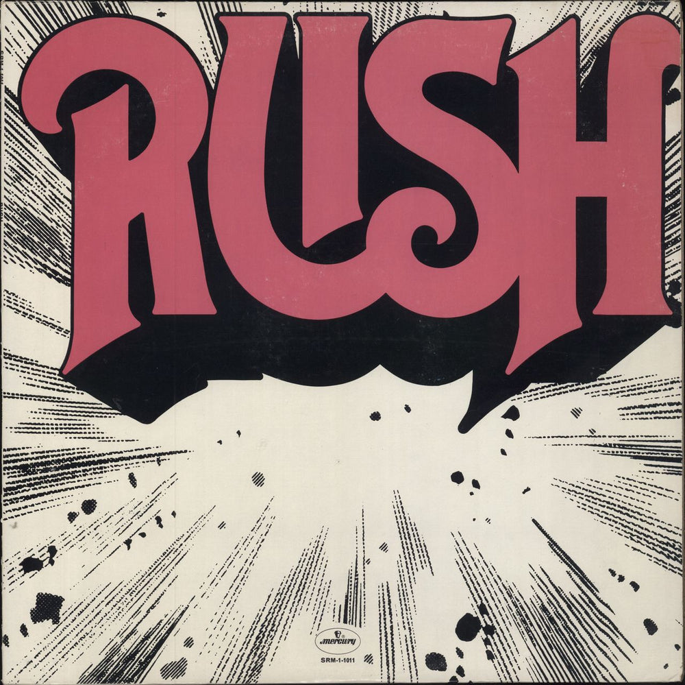 Rush Rush - Promo US Promo vinyl LP album (LP record) SRM-1-1011