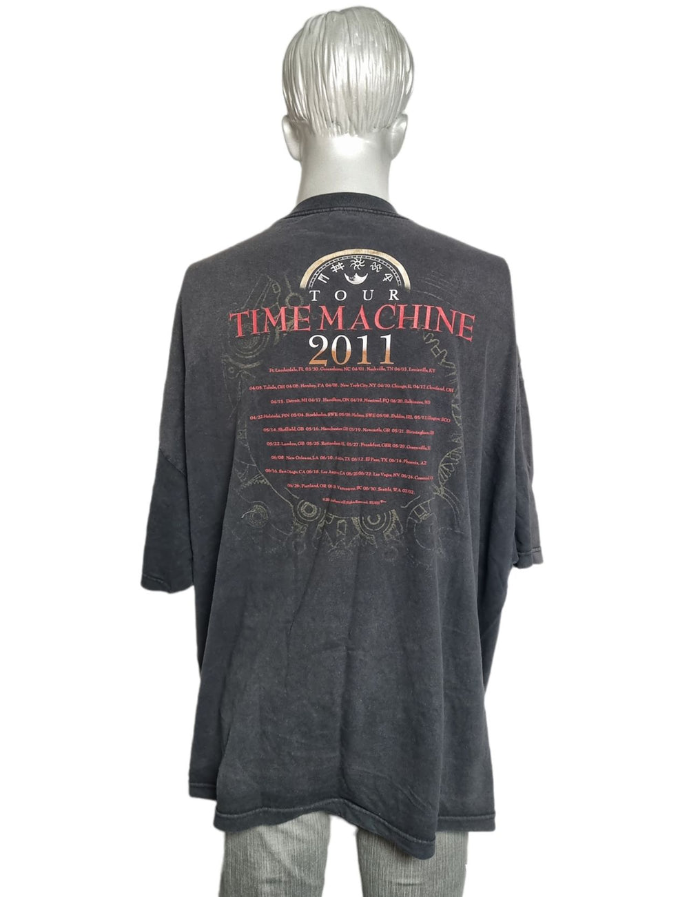 Rush Time Machine Tour 2011 T-Shirt US t-shirt RUSTSTI797866