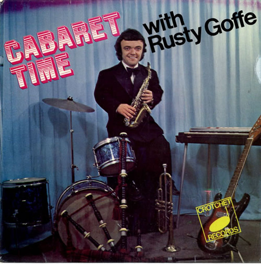 Rusty Goofe Cabaret Time - Autographed UK 7" vinyl single (7 inch record / 45) CMR20