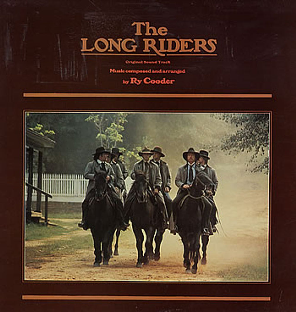 Ry Cooder The Long Riders UK vinyl LP album (LP record) K56826