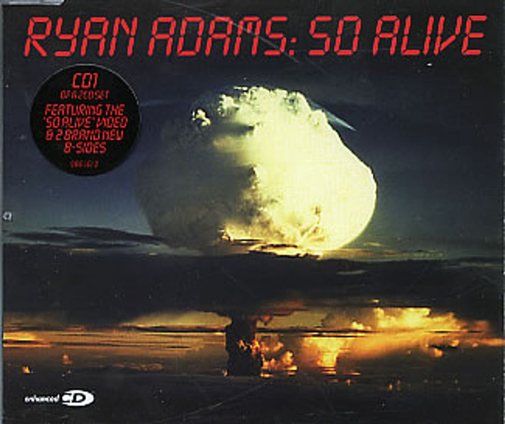 Ryan Adams So Alive UK 2-CD single set (Double CD single) 9861610/11