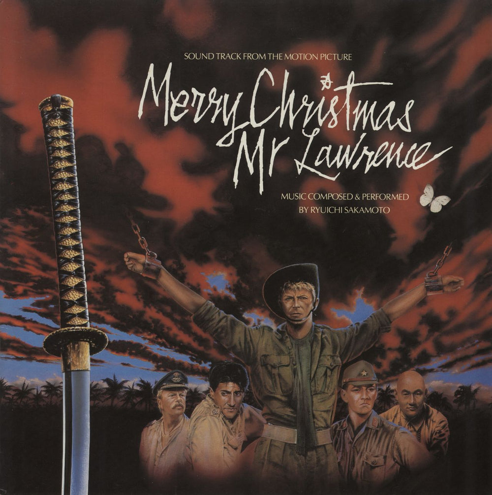 Ryuichi Sakamoto Merry Christmas Mr Lawrence UK vinyl LP album (LP record) OVED237