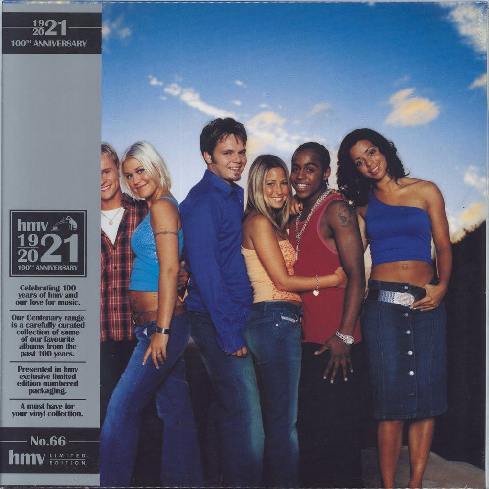 S Club 7 Sunshine: HMV 100th Anniversary - Yellow & Red Vinyl - Sealed UK vinyl LP album (LP record) 3860266