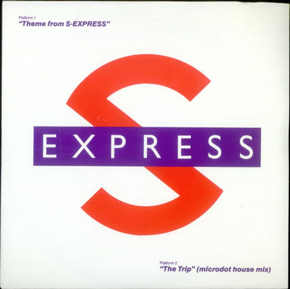 S'Express Theme From S-Express UK 7" vinyl single (7 inch record / 45) LEFT21