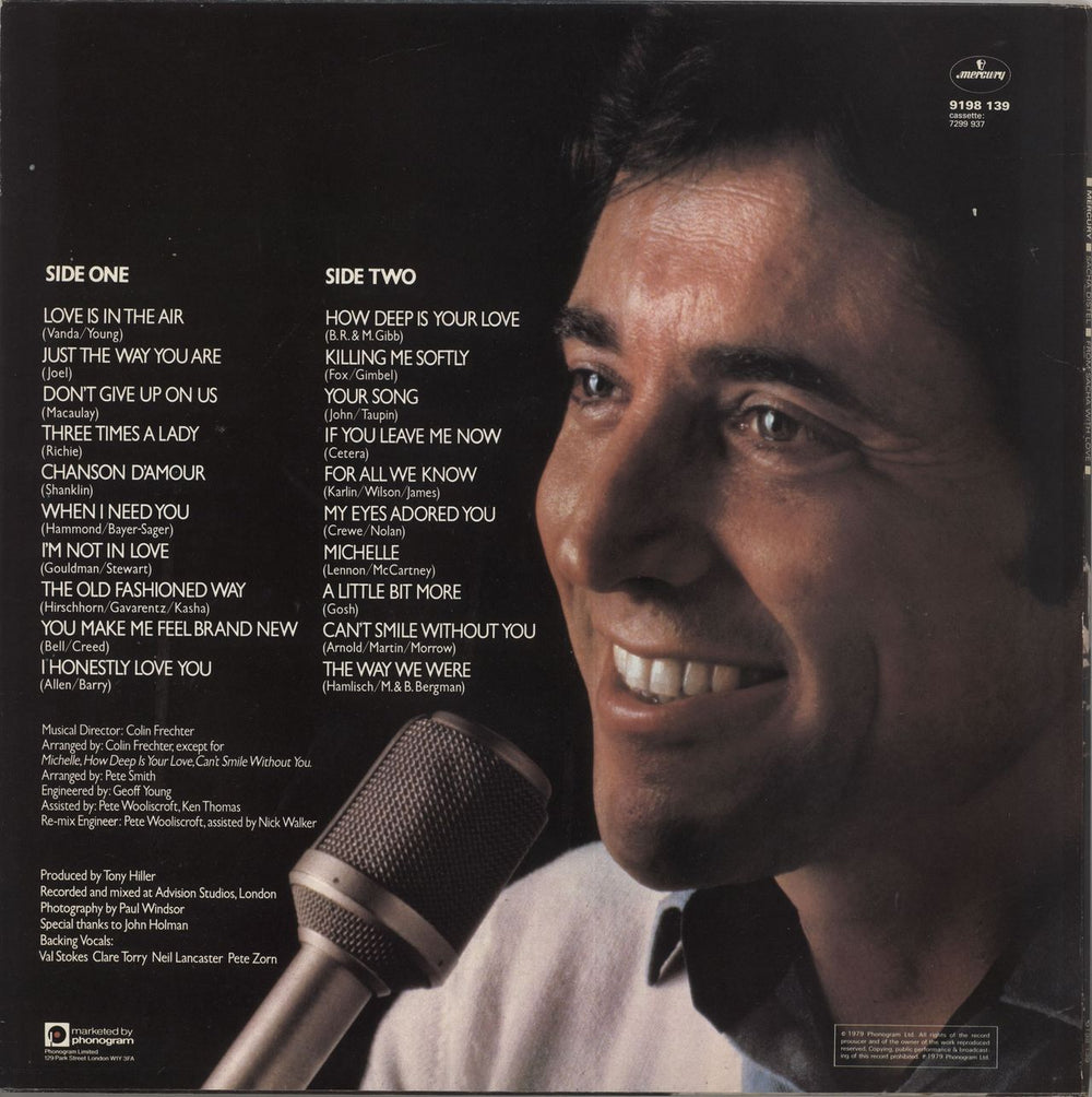 Sacha Distel From Sacha With Love UK vinyl LP album (LP record)