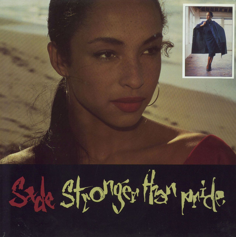 Sade Stronger Than Pride - Picture Stickered UK vinyl LP album (LP record) 460497-1