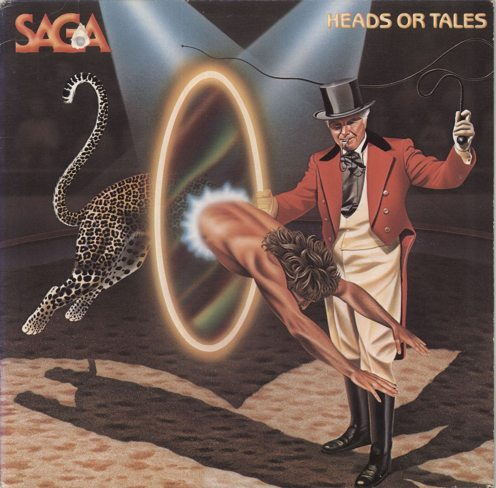 Saga Heads or Tales US vinyl LP album (LP record) PR 38999