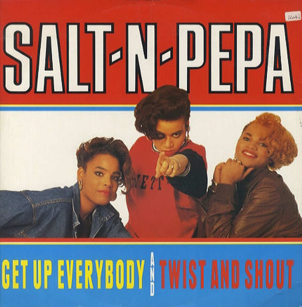 Salt N Pepa Get Up Everybody UK 12" vinyl single (12 inch record / Maxi-single) FFRX16