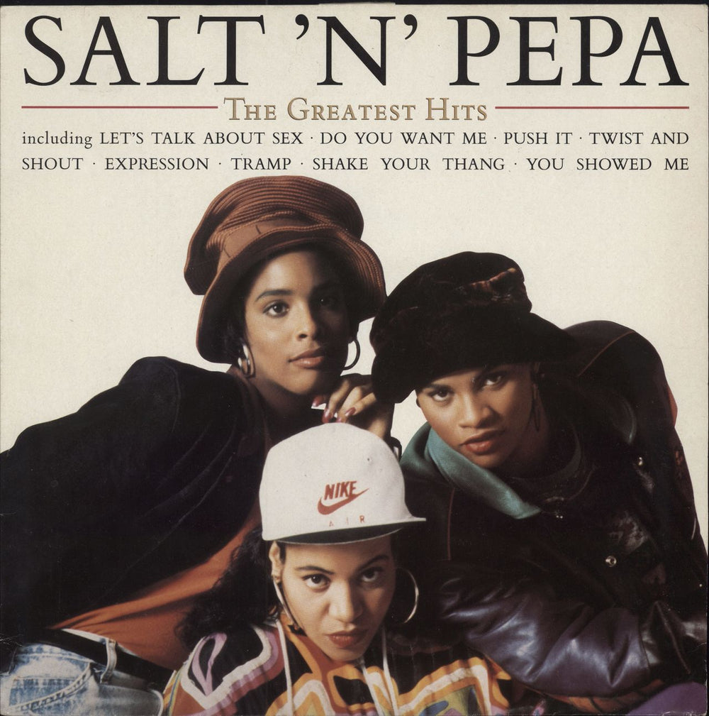 Salt N Pepa The Greatest Hits UK vinyl LP album (LP record) 8282911