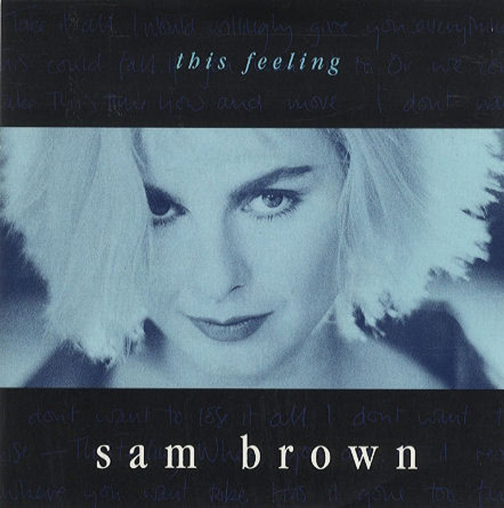 Sam Brown This Feeling UK 7" vinyl single (7 inch record / 45) AM455