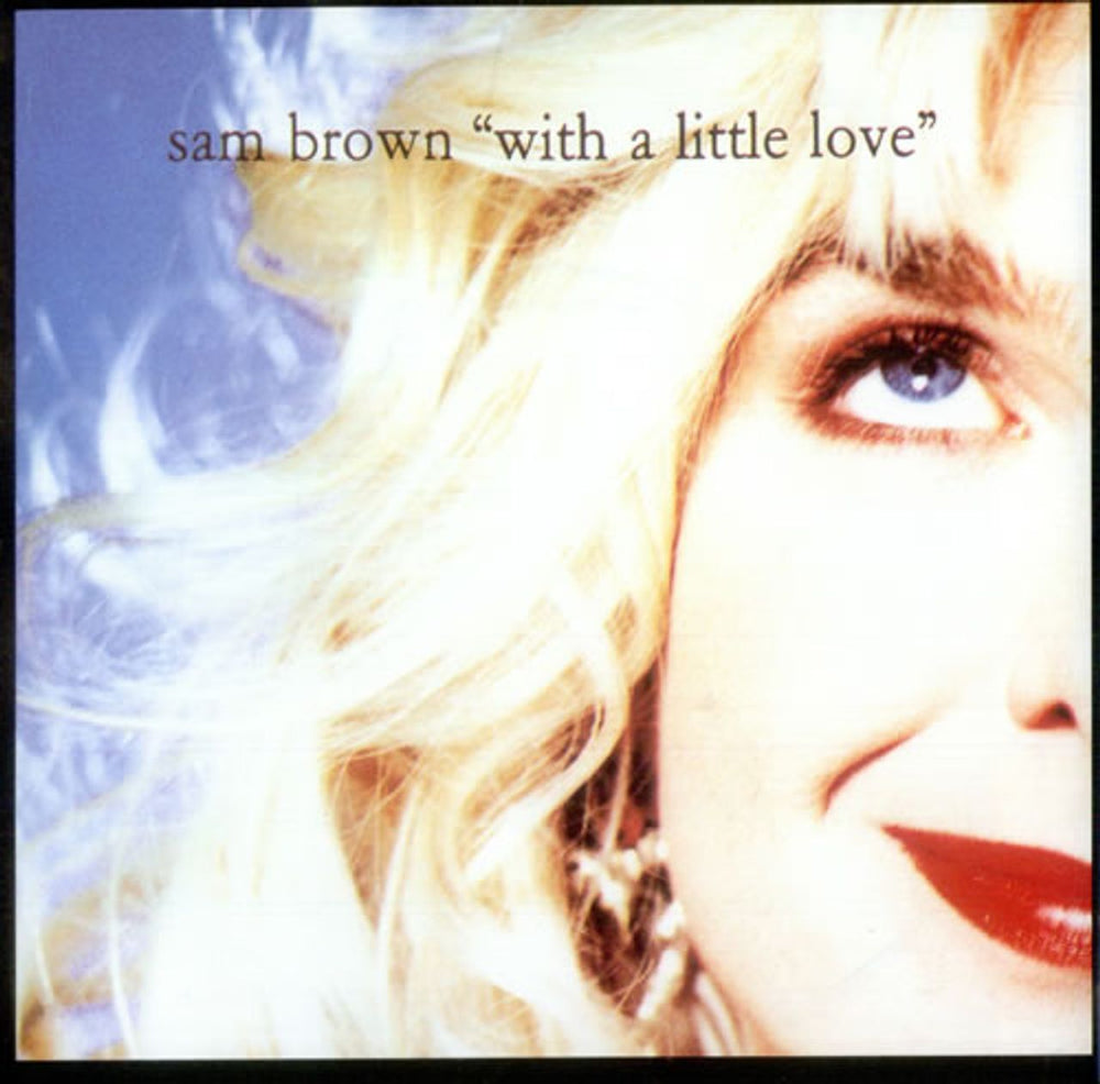 Sam Brown With A Little Love Australian 7" vinyl single (7 inch record / 45) 3904777