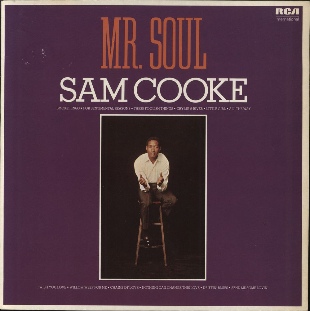 Sam Cooke Mr Soul UK vinyl LP album (LP record) INTS5024