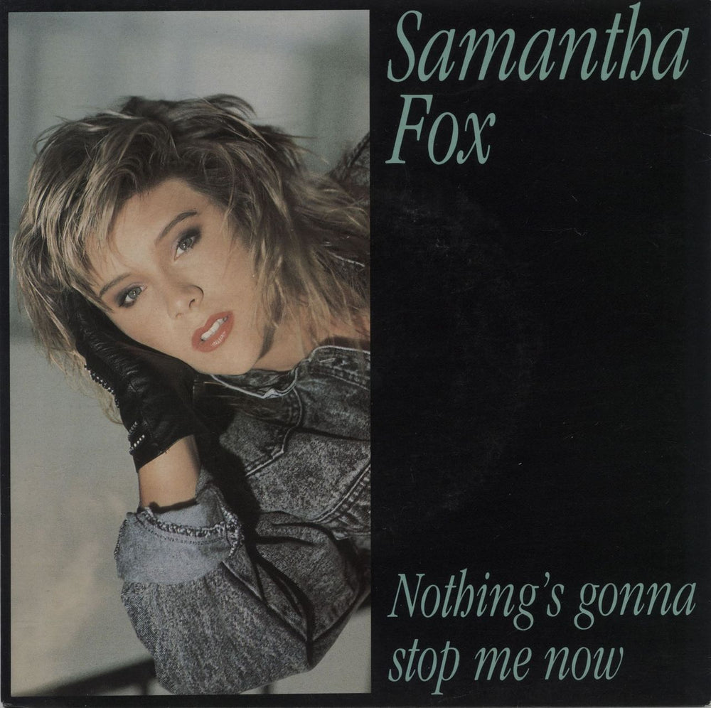 Samantha Fox Nothing's Gonna Stop Me Now Australian 7" vinyl single (7 inch record / 45) LS1960