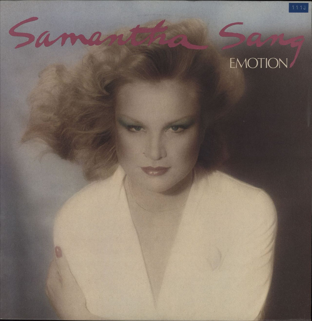 Samantha Sang Emotion UK vinyl LP album (LP record) PVLP1039