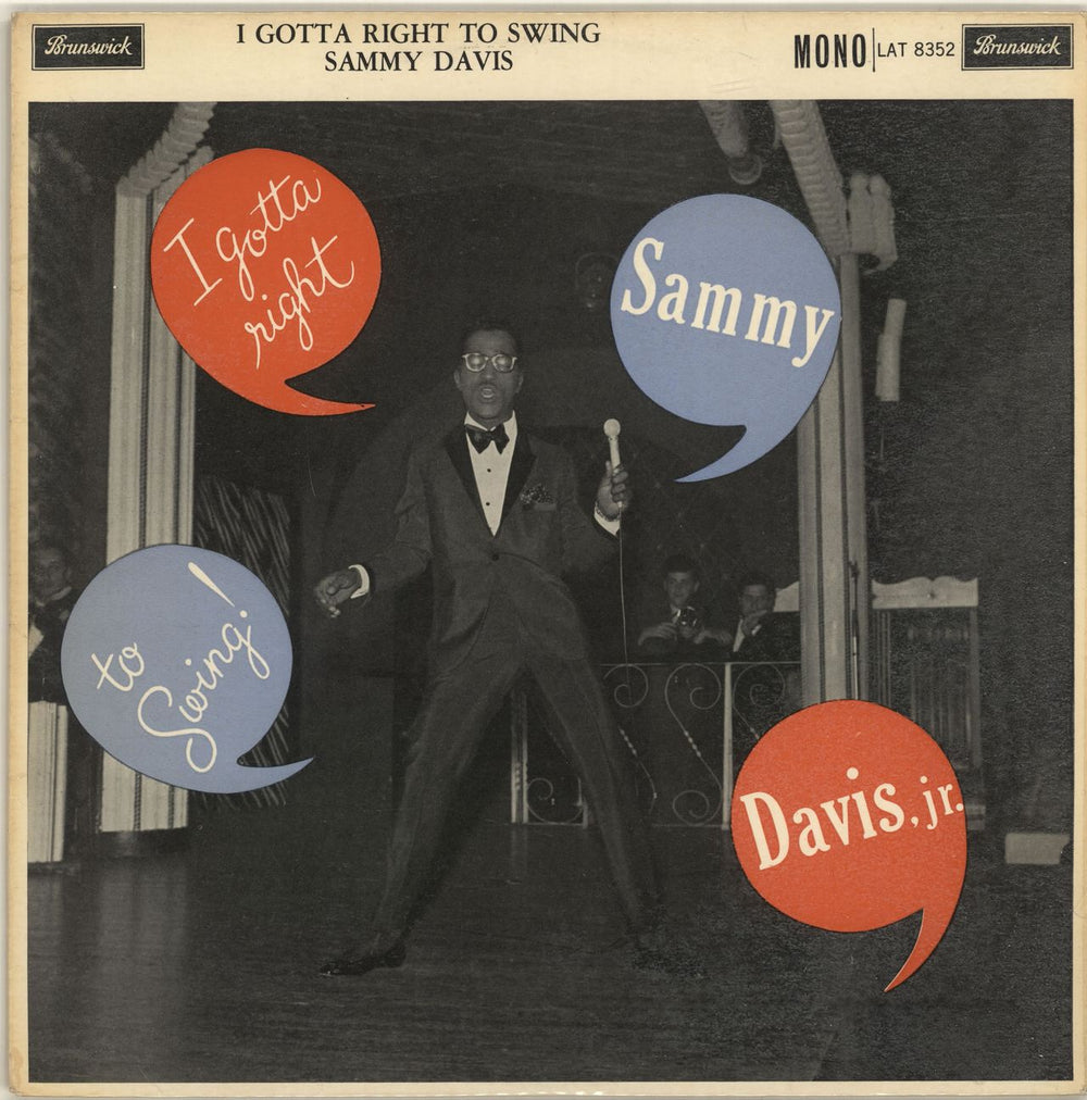 Sammy Davis Jr I Gotta Right To Swing UK vinyl LP album (LP record) LAT8352