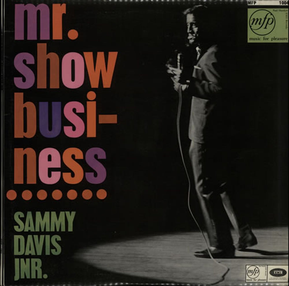 Sammy Davis Jr Mr. Show Business - EX UK vinyl LP album (LP record) MFP1004