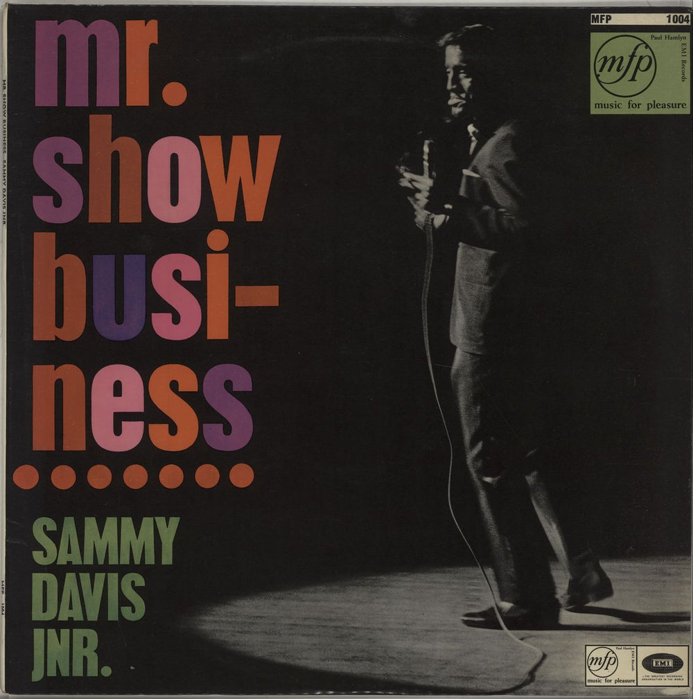 Sammy Davis Jr Mr. Show Business UK vinyl LP album (LP record) MFP1004