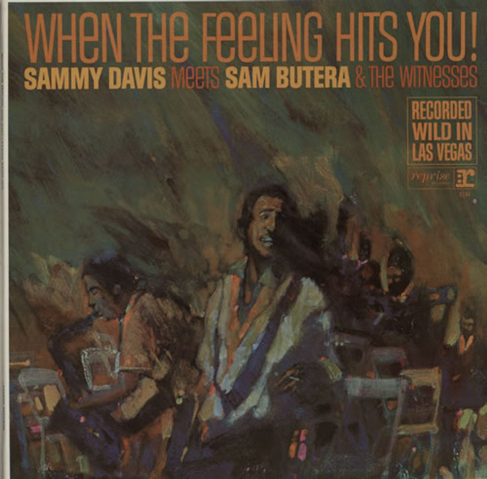 Sammy Davis Jr When The Feeling Hits You! UK vinyl LP album (LP record) R6144